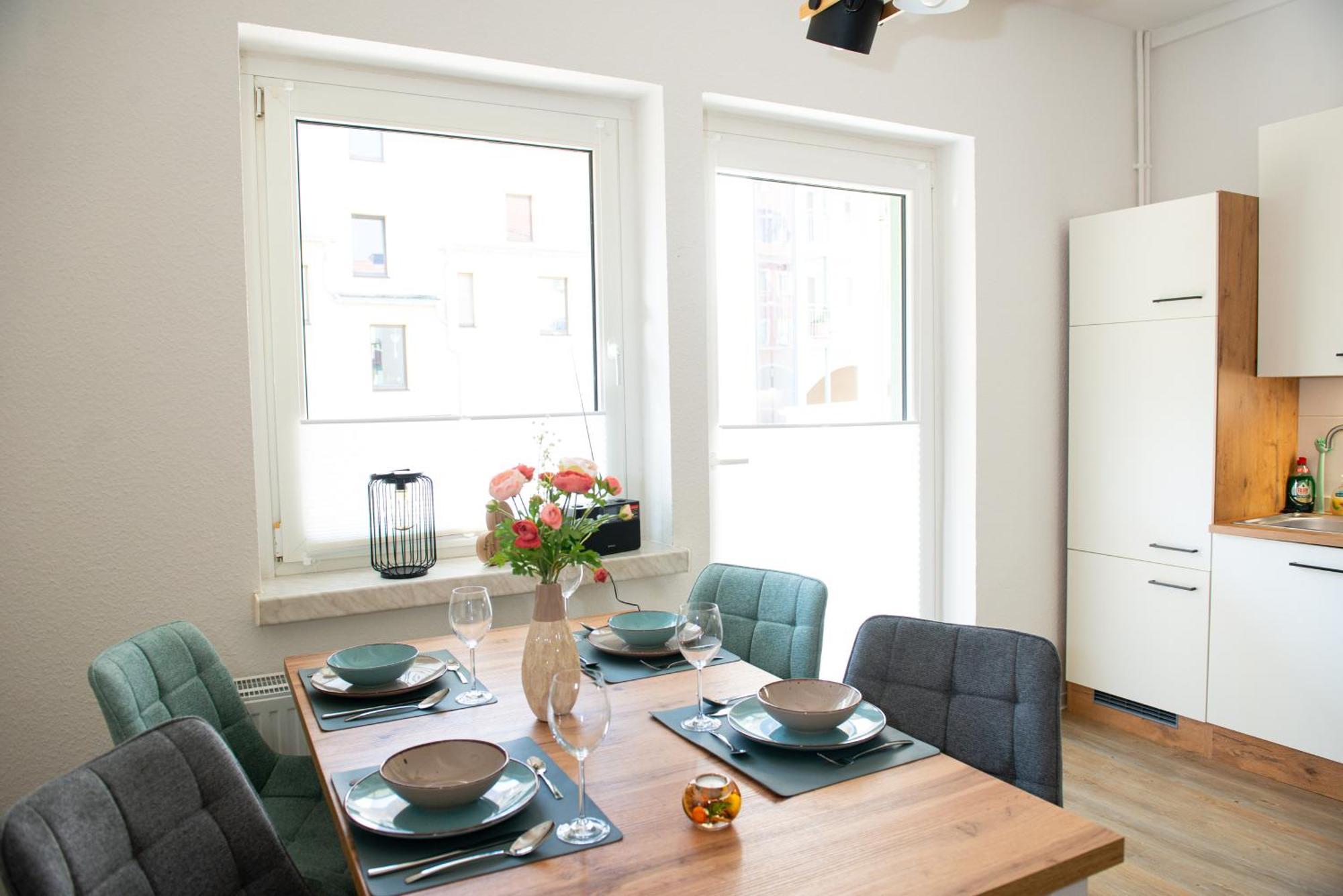 Savor Appartement 5 Personen 2 Schlafzimmer Babybett Netflix Balkon Zentrum Bautzen Exterior foto