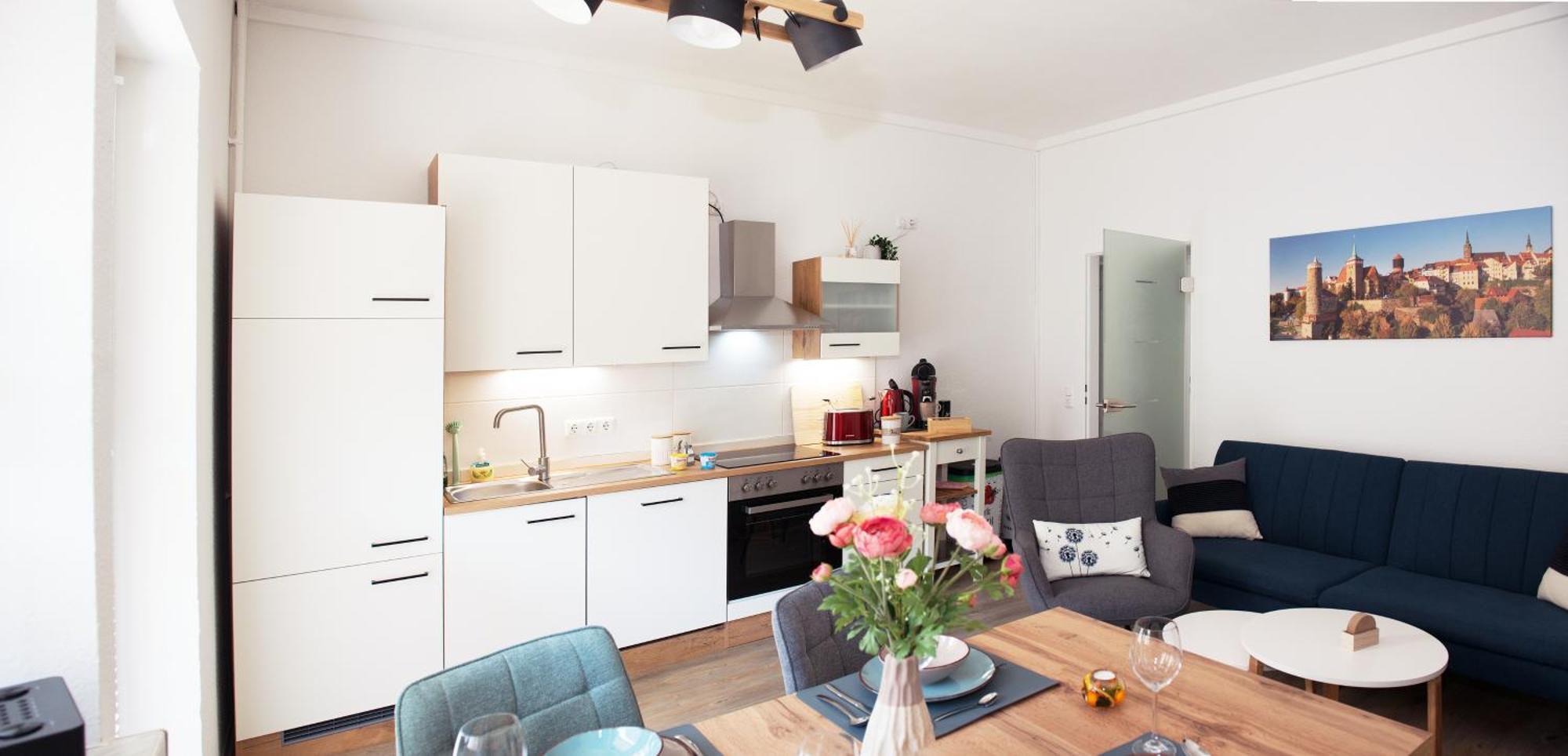 Savor Appartement 5 Personen 2 Schlafzimmer Babybett Netflix Balkon Zentrum Bautzen Exterior foto