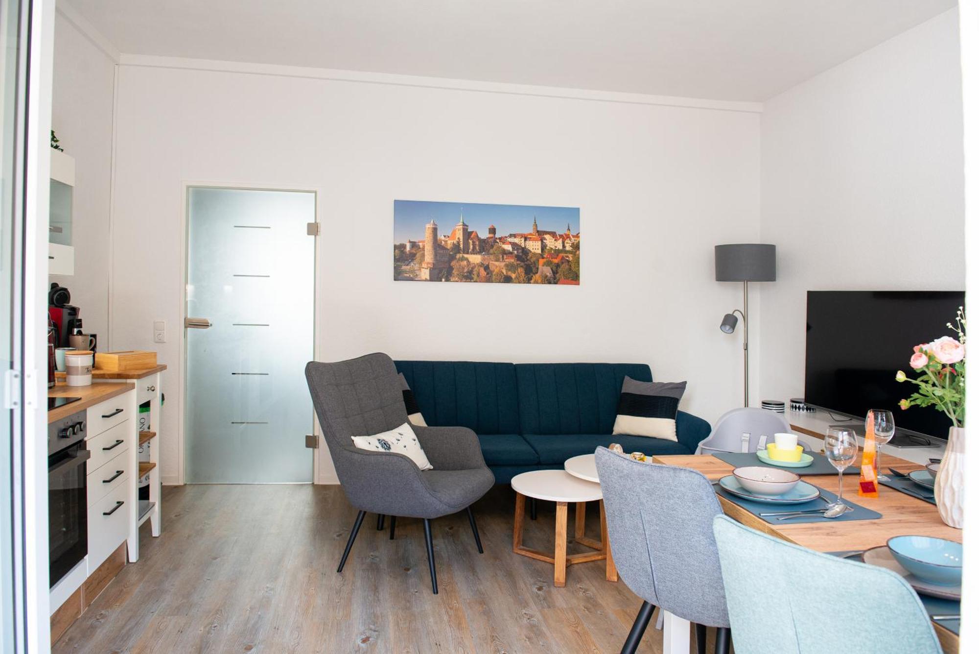 Savor Appartement 5 Personen 2 Schlafzimmer Babybett Netflix Balkon Zentrum Bautzen Exterior foto